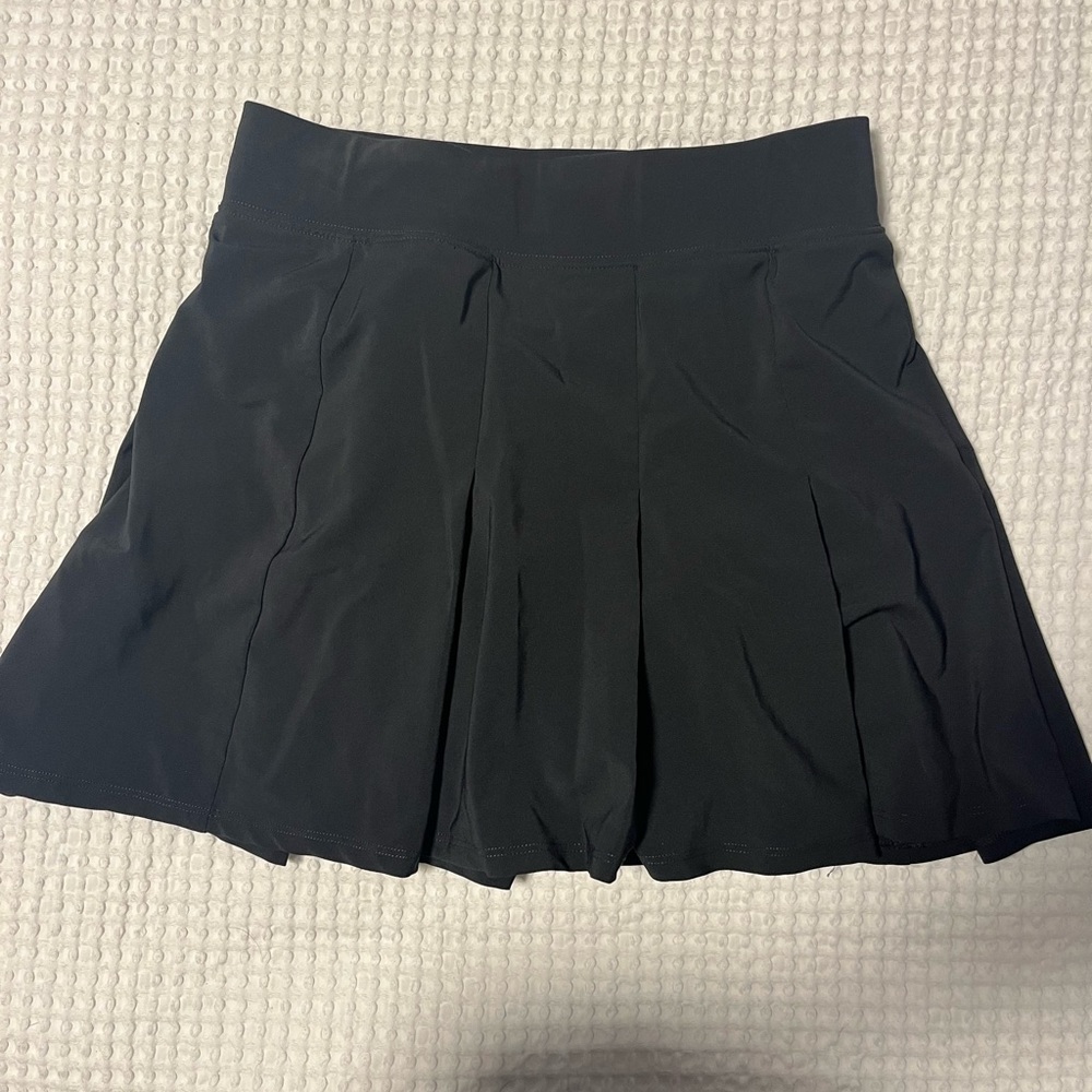 Abercrombie black athletic skort